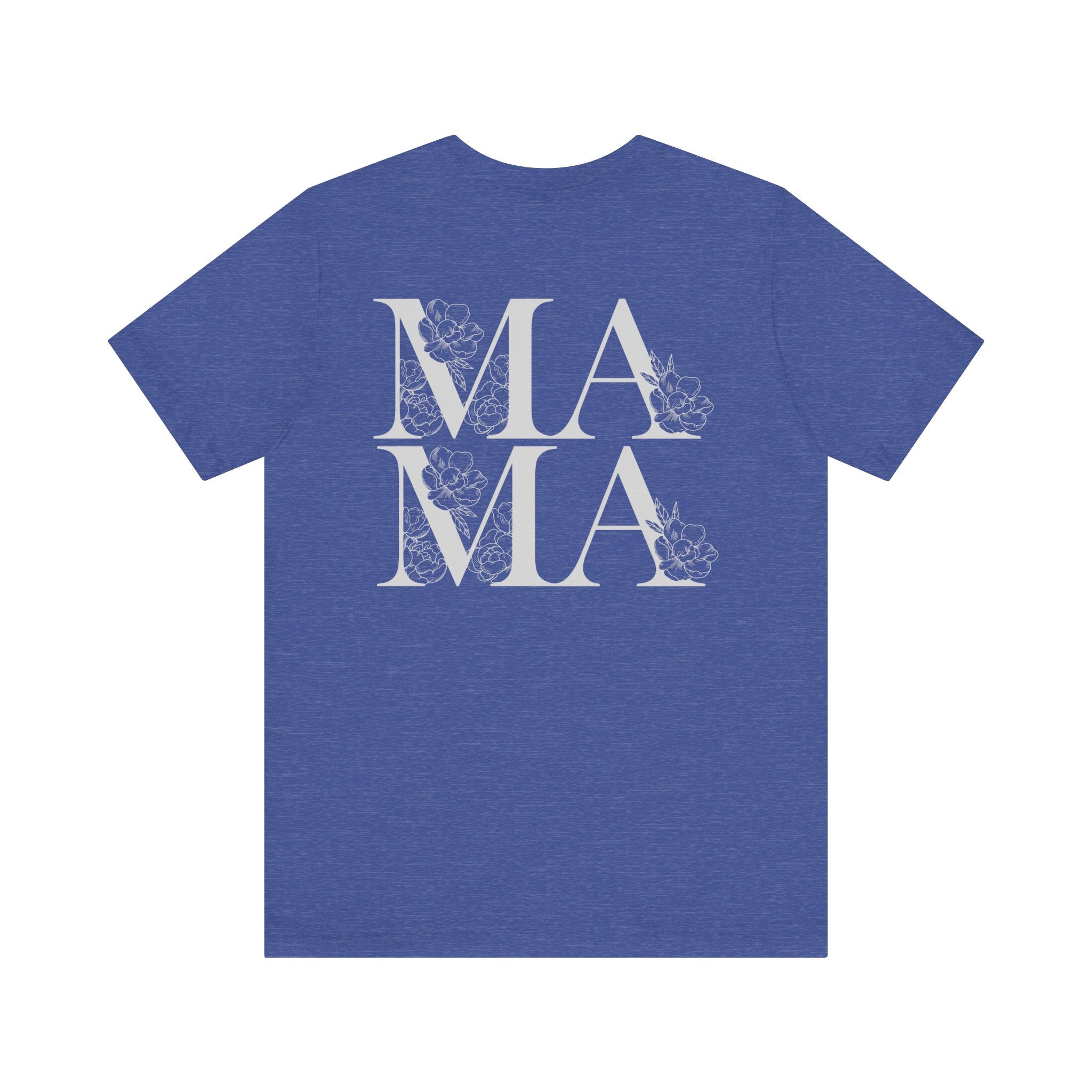 MAMA Floral on Back Design Tee