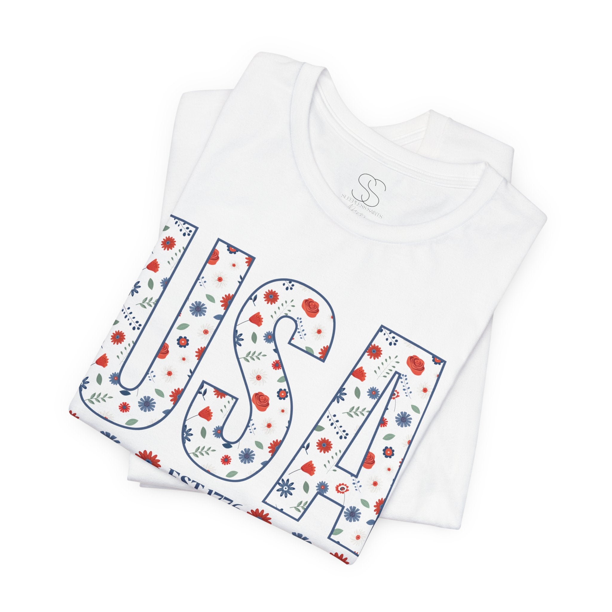 USA Unisex Jersey Short Sleeve Tee