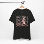 Dance Mom T‑Shirt — Pink Ballet Silhouette Tee