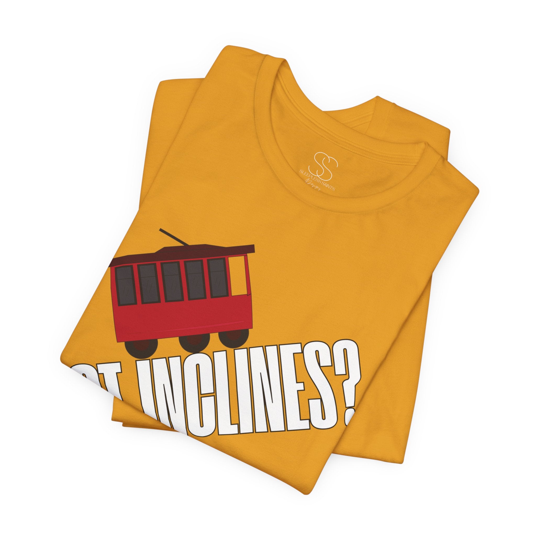 Cable Car 'Got Inclines?' Graphic Tee — Pittsburgh Steel Streetcar Shirt