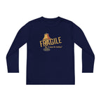 Youth Long Sleeve Tee — "Fragile (It must be Italian)" Design
