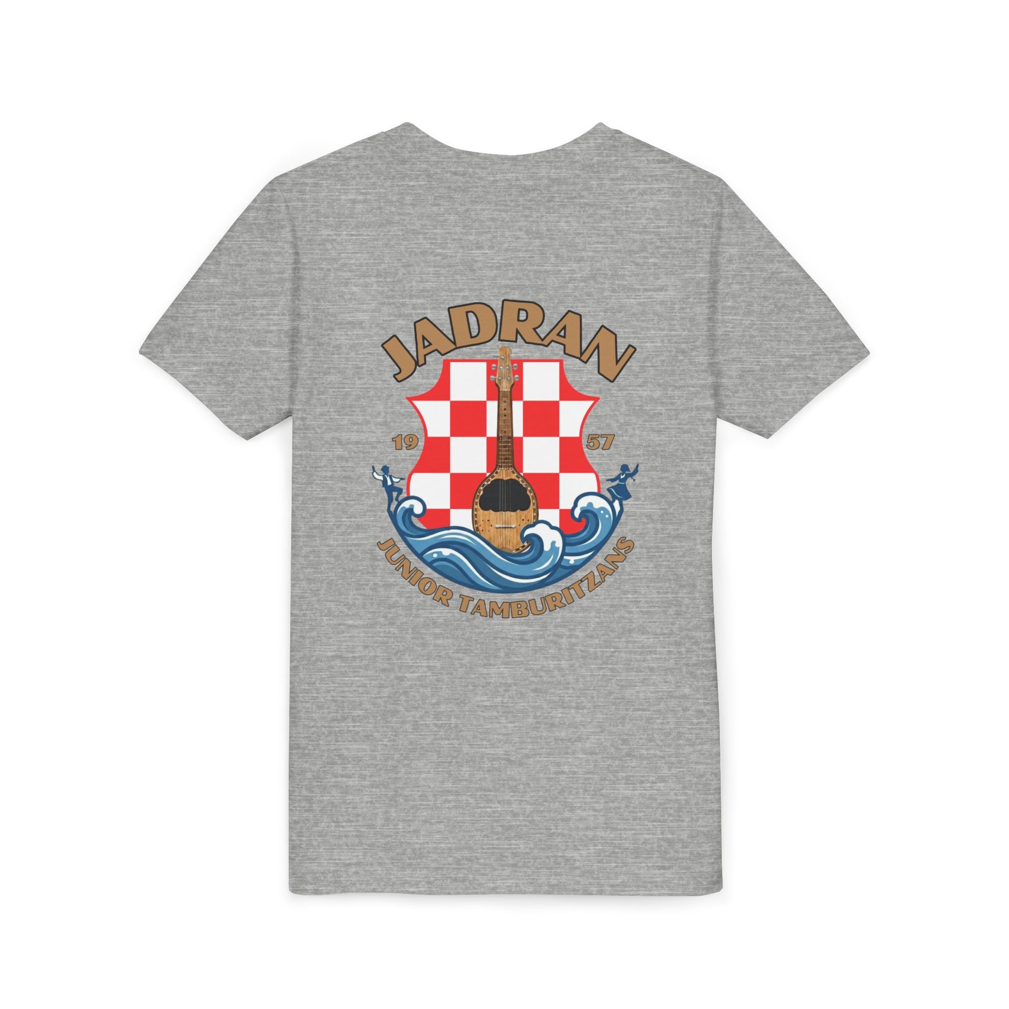 Jadran Junior Tamburitzans Kid Shirt - Tan Lettering