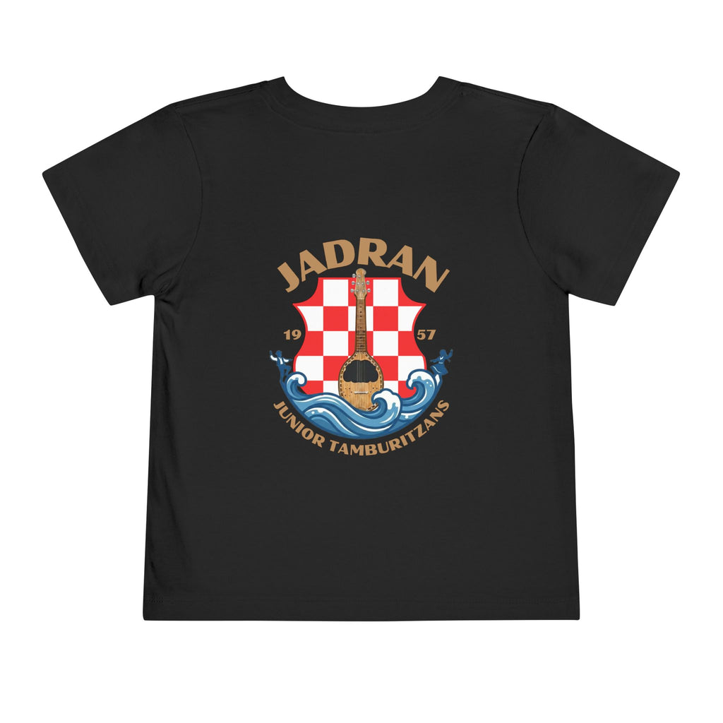 Jadran Junior Tamburitzans Toddler Tee - Tan Lettering