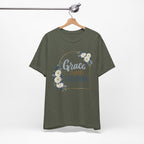 Grace Changes Everything Floral Tee