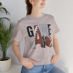 Game Day Football Tee — "Game Day" Graphic Short Sleeve Shirt