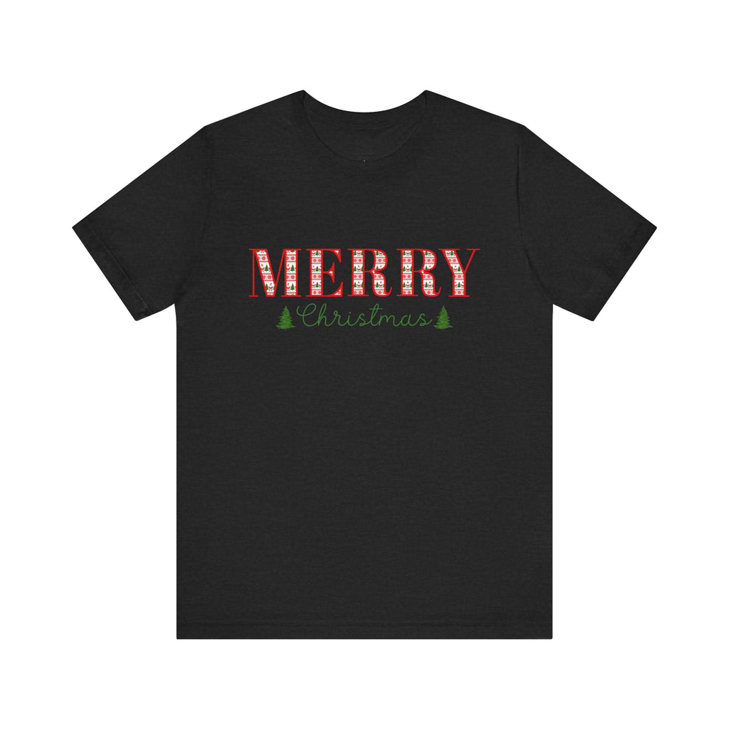 Merry Christmas Unisex Jersey Tee
