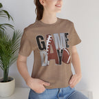Game Day Football Tee — "Game Day" Graphic Short Sleeve Shirt