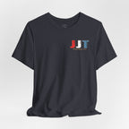 Jadran Junior Tamburitzans Adult T‑Shirt - White and Red Lettering