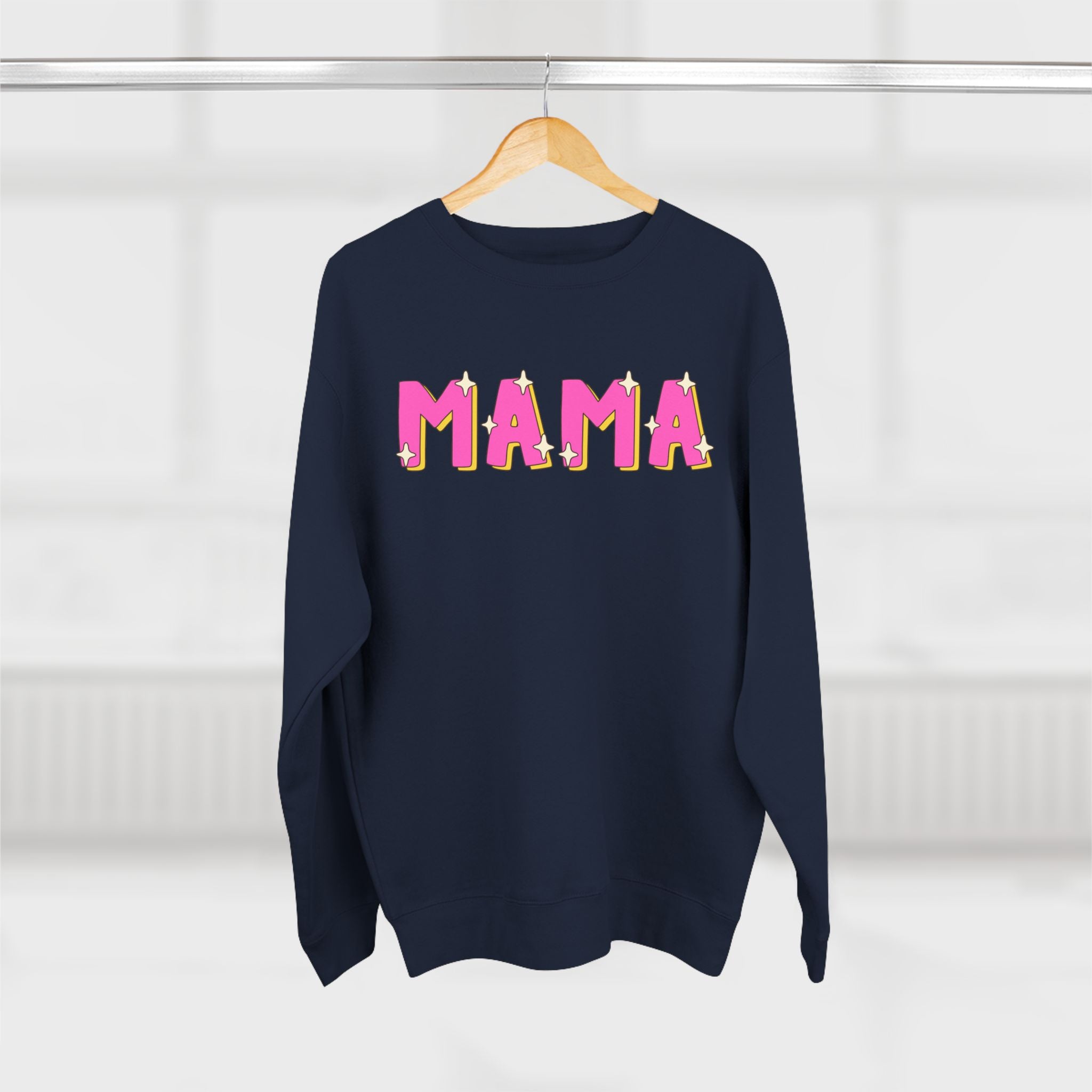 Mama Pink Crewneck Sweatshirt