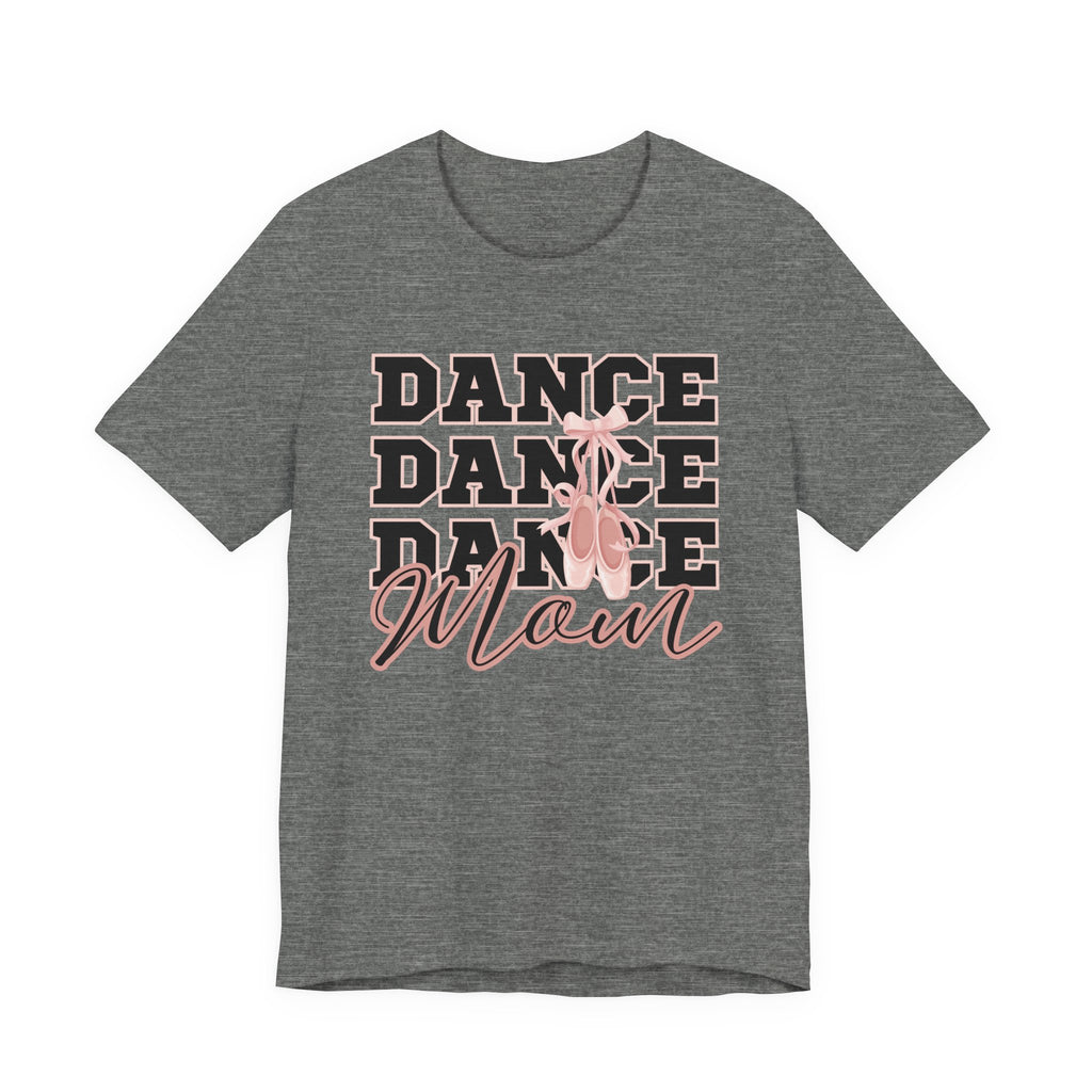 Dance Mom T‑Shirt — Pink Ballet Silhouette Tee