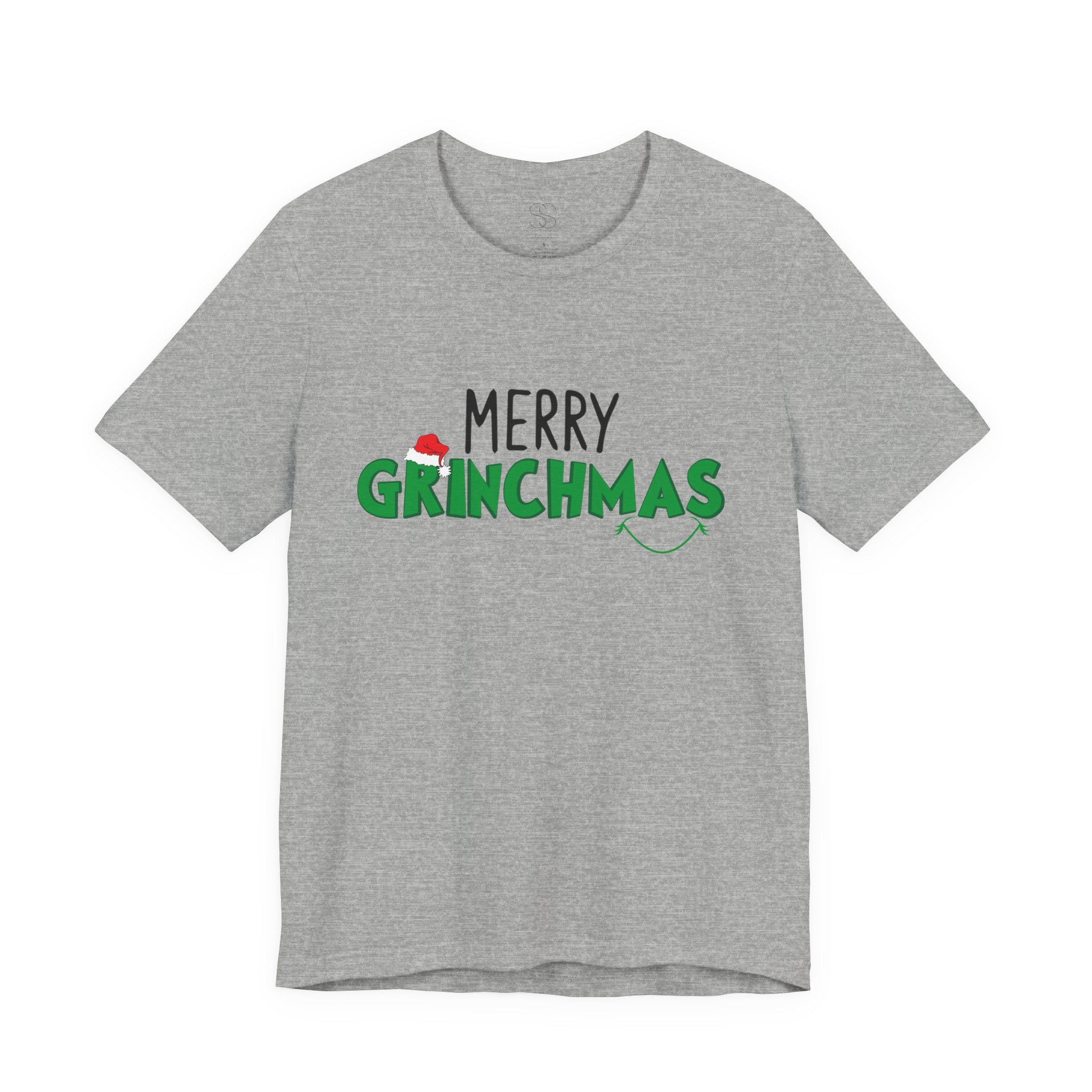Merry Grinchmas Tee - Unisex Short Sleeve Christmas Shirt