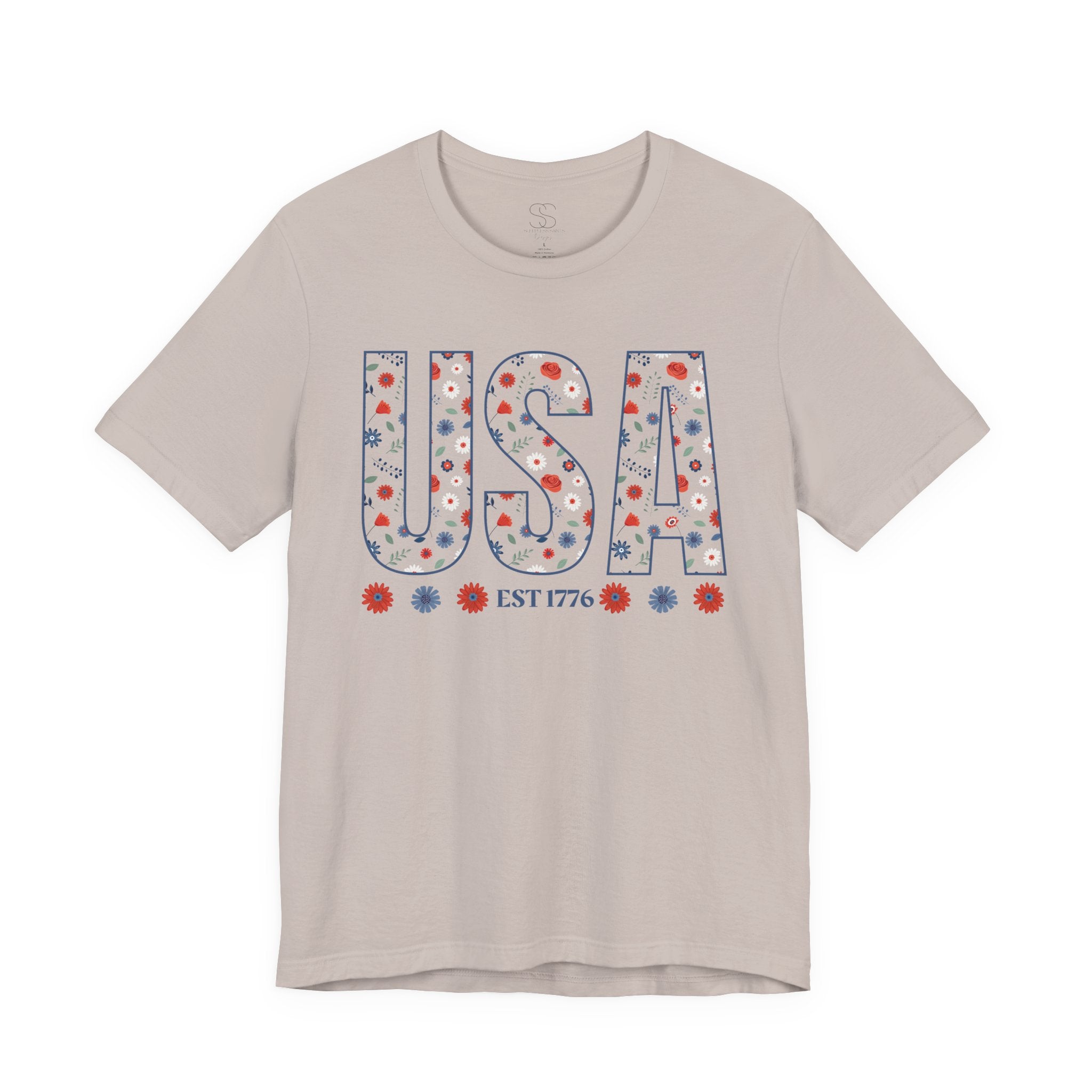 USA Unisex Jersey Short Sleeve Tee