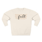Fall Words Unisex Crewneck Sweatshirt