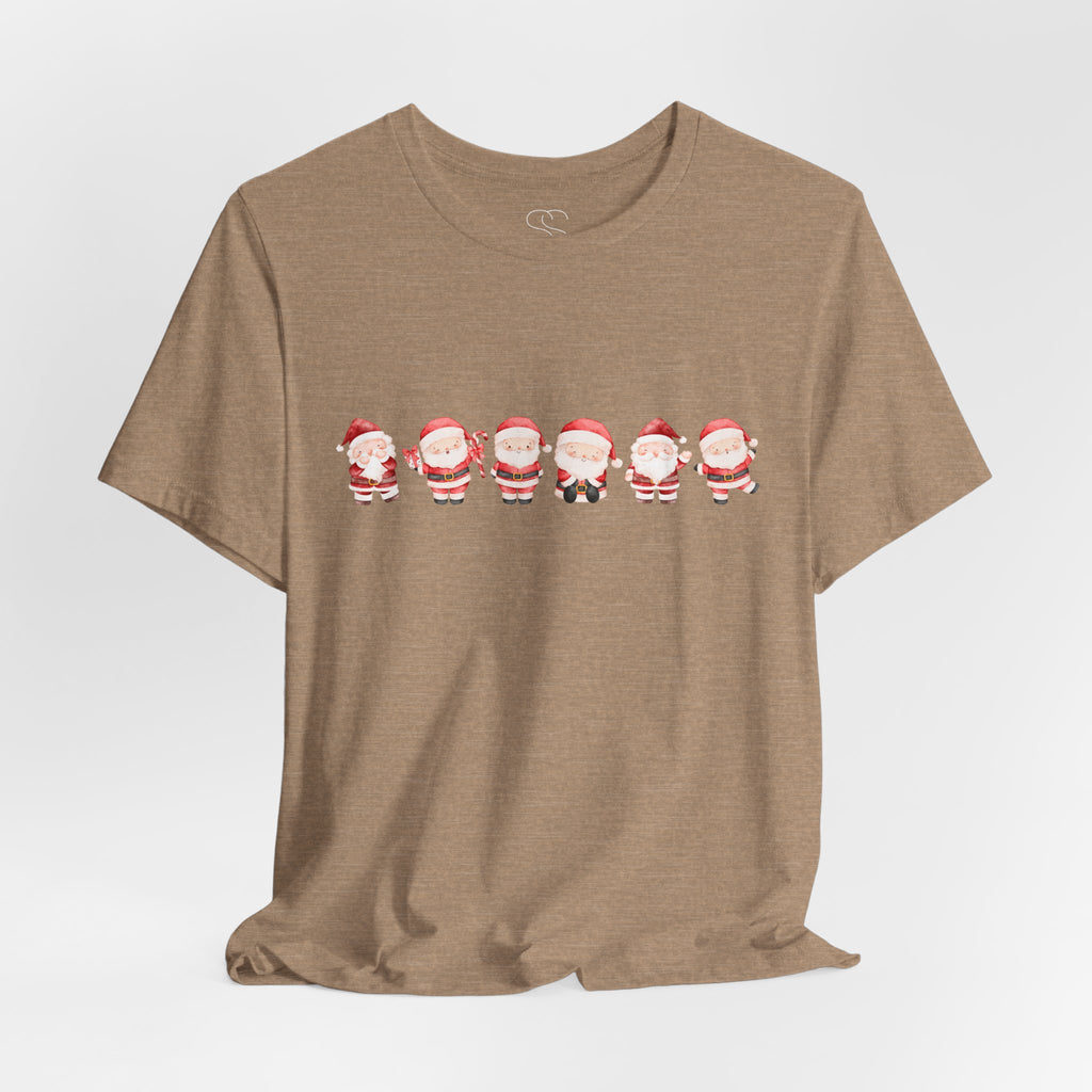 Santa Santa Santa! Unisex Jersey Short Sleeve Tee