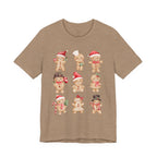 Christmas Gingerbread Characters Tee – Cute Holiday Cookie Shirt