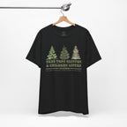 Tree Tops Glisten & Children Listen Holiday Graphic T-Shirt