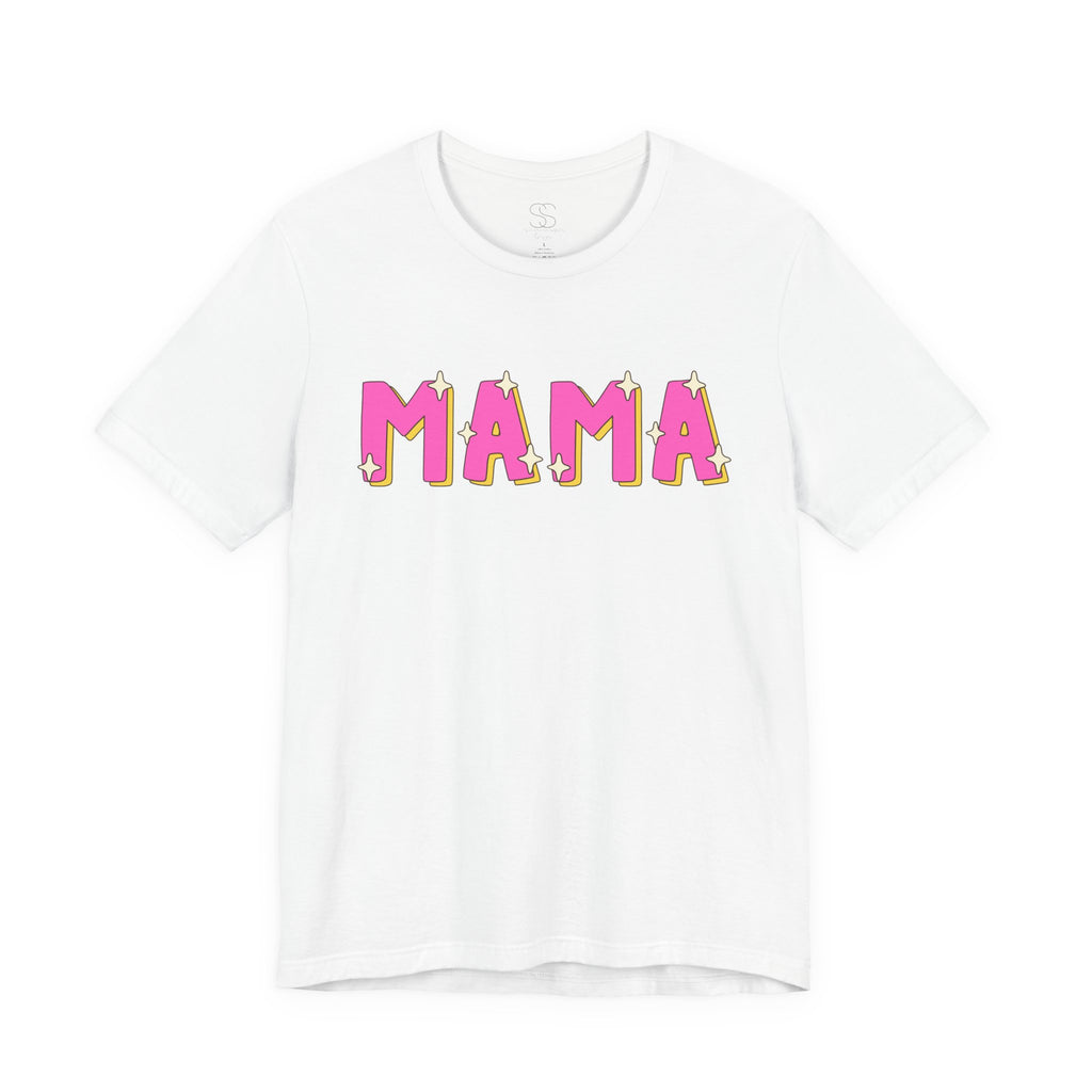 Mama Pink T-Shirt — Cute 'MAMA' Graphic Tee