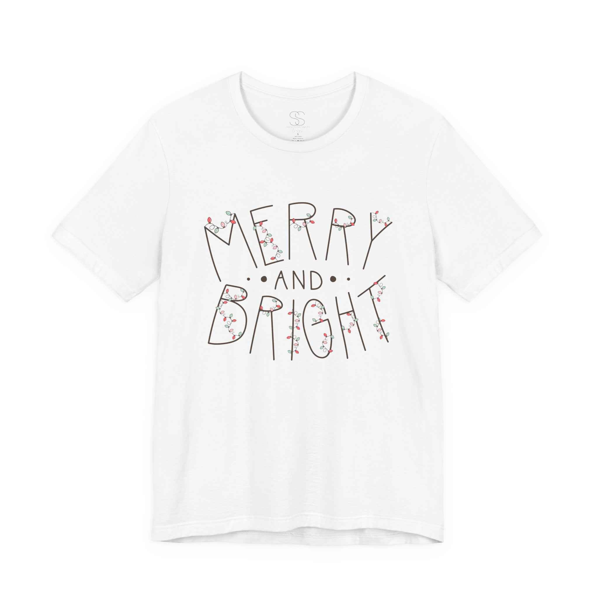 Merry and Bright Christmas Tee