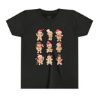 Kids Gingerbread Friends Holiday Tee