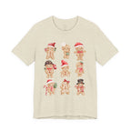Christmas Gingerbread Characters Tee – Cute Holiday Cookie Shirt