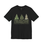 Tree Tops Glisten & Children Listen Holiday Graphic T-Shirt