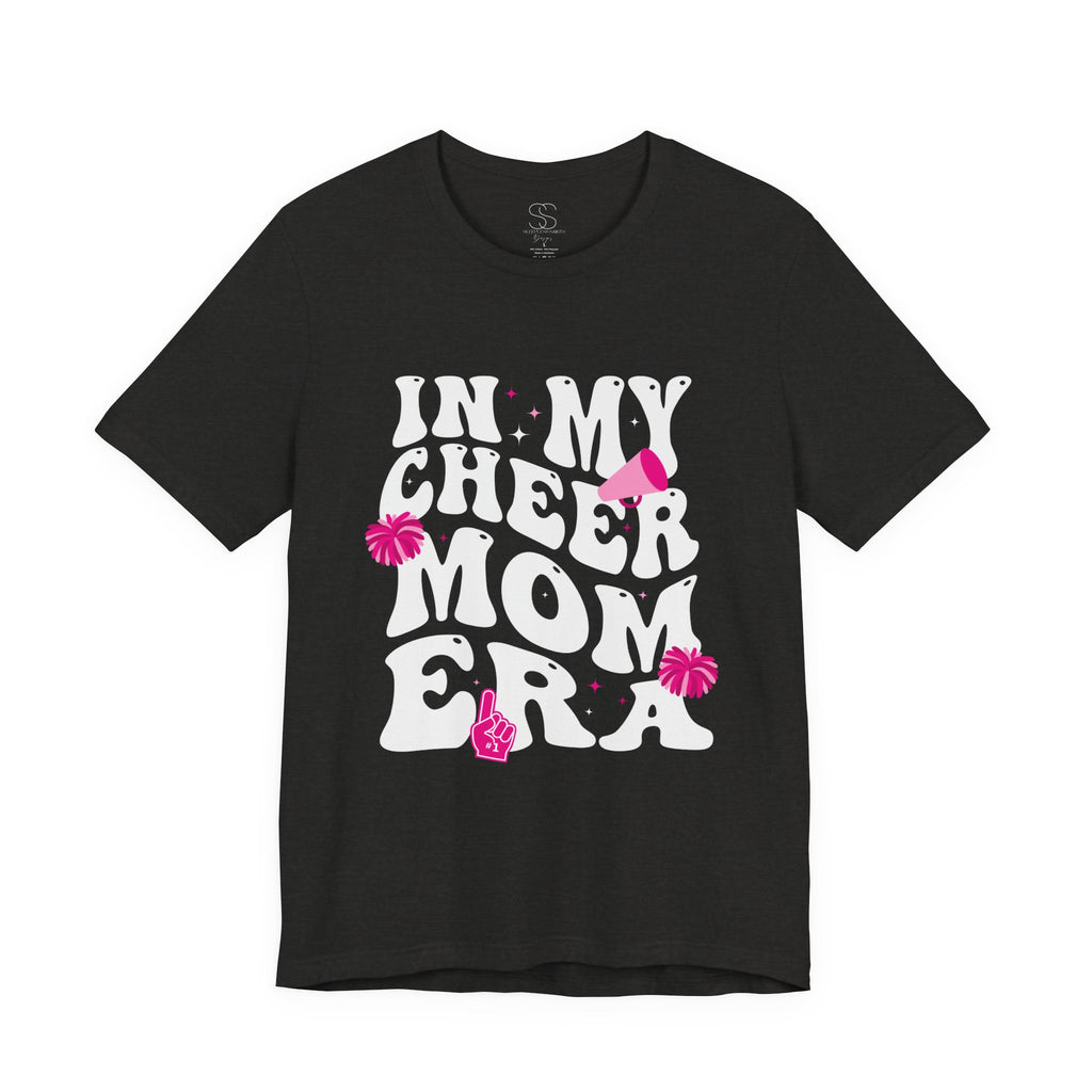 Cheer Mom Era T-Shirt – "In My Cheer Mom Era" Pom-Pom Tee