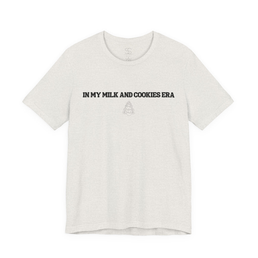 In My Milk and Cookie Era Embroidered Tee