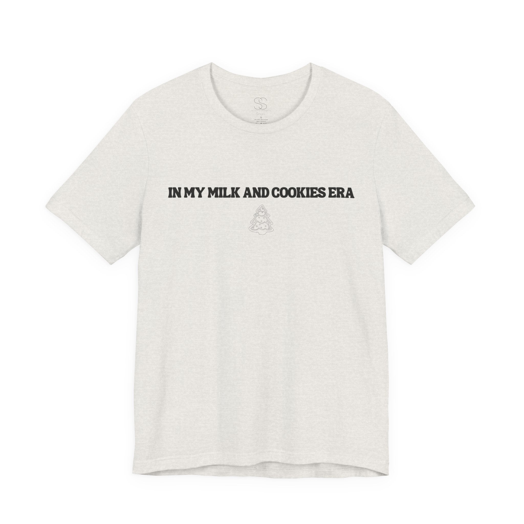 In My Milk and Cookie Era Embroidered Tee