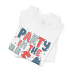 Party in the USA T-Shirt - Patriotic Fourth of July Graphic Tee