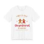 Gingerbread Bakery T‑Shirt – "Mrs. Claus' Gingerbread Bakery" Holiday Tee
