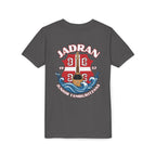 Jadran Junior Tamburitzans Kid Shirt - White and Red Lettering & Serbian Logo