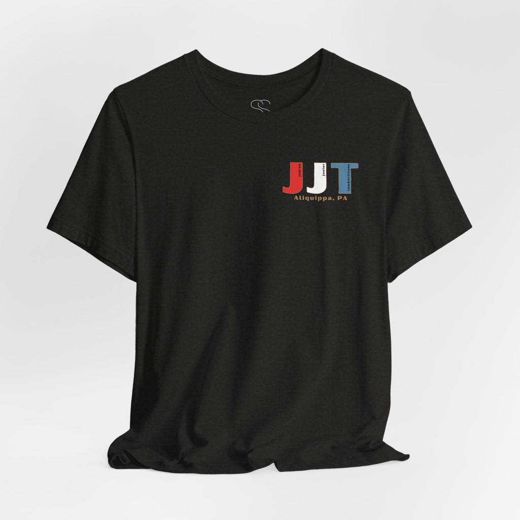 Jadran Junior Tamburitzans Adult T‑Shirt - White and Red Lettering