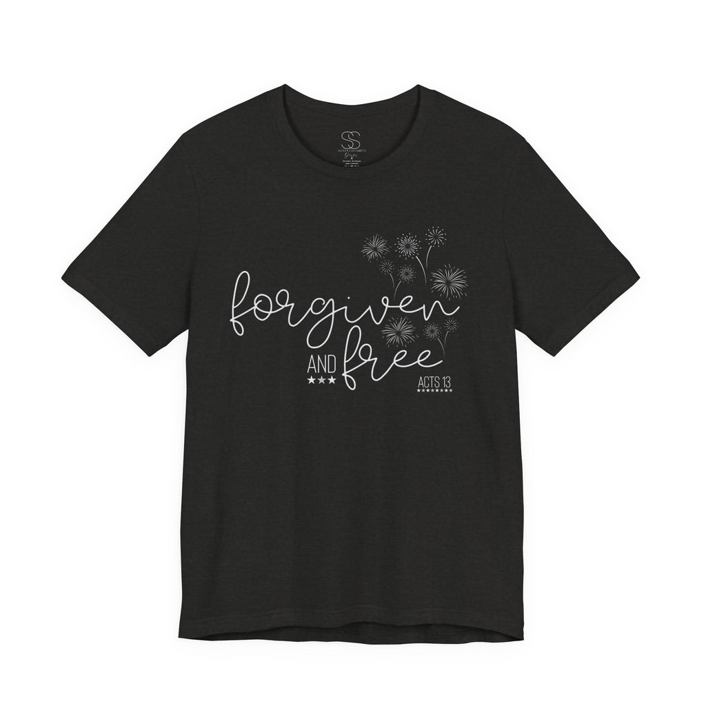 Forgiven and Free T-Shirt - Christian Faith Tee (Acts 13)