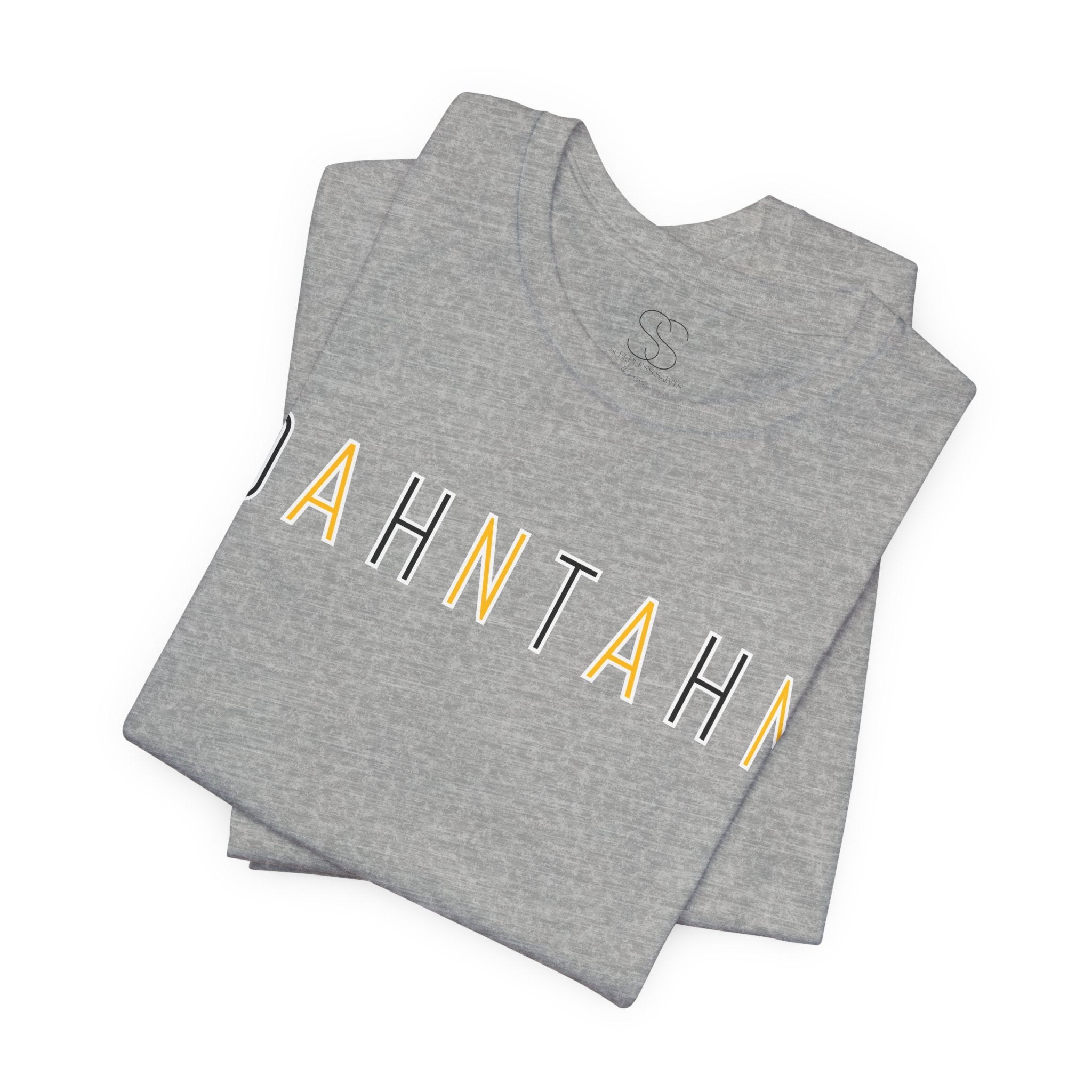 DAHNTahn Pittsburgh Tee — Casual Unisex Short Sleeve Shirt