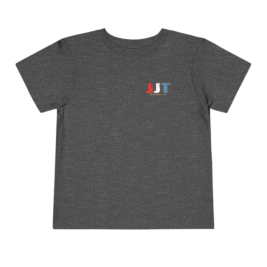 Jadran Junior Tamburitzans Toddler Tee - White and Red Lettering & Serbian Logo
