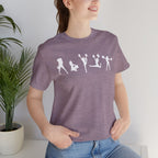 Cheer Poses T-Shirt — Cheerleading Silhouette Tee