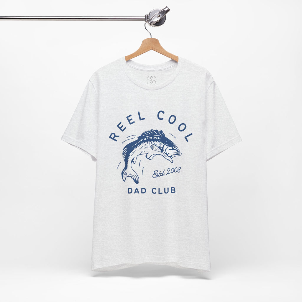 Reel Cool Dad Club Fishing T-Shirt — Established 2008 Graphic Tee
