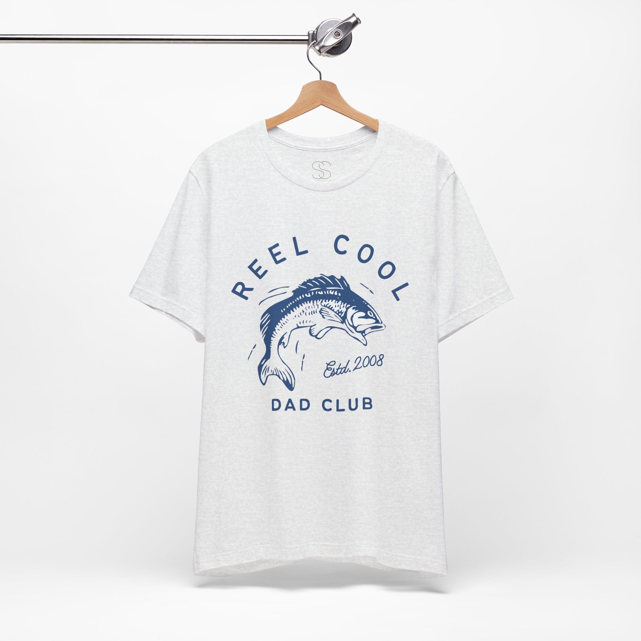 Reel Cool Dad Club Fishing T-Shirt — Established 2008 Graphic Tee