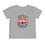 Jadran Junior Tamburitzans Toddler Tee - Tan Lettering & Serbian Logo