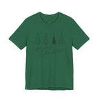 Merry Christmas Minimal Tree Tee