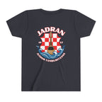 Jadran Junior Tamburitzans Kid Shirt - White and Red Lettering