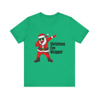 Christmas Eve Wrapper T-Shirt — Dabbing Santa Holiday Tee