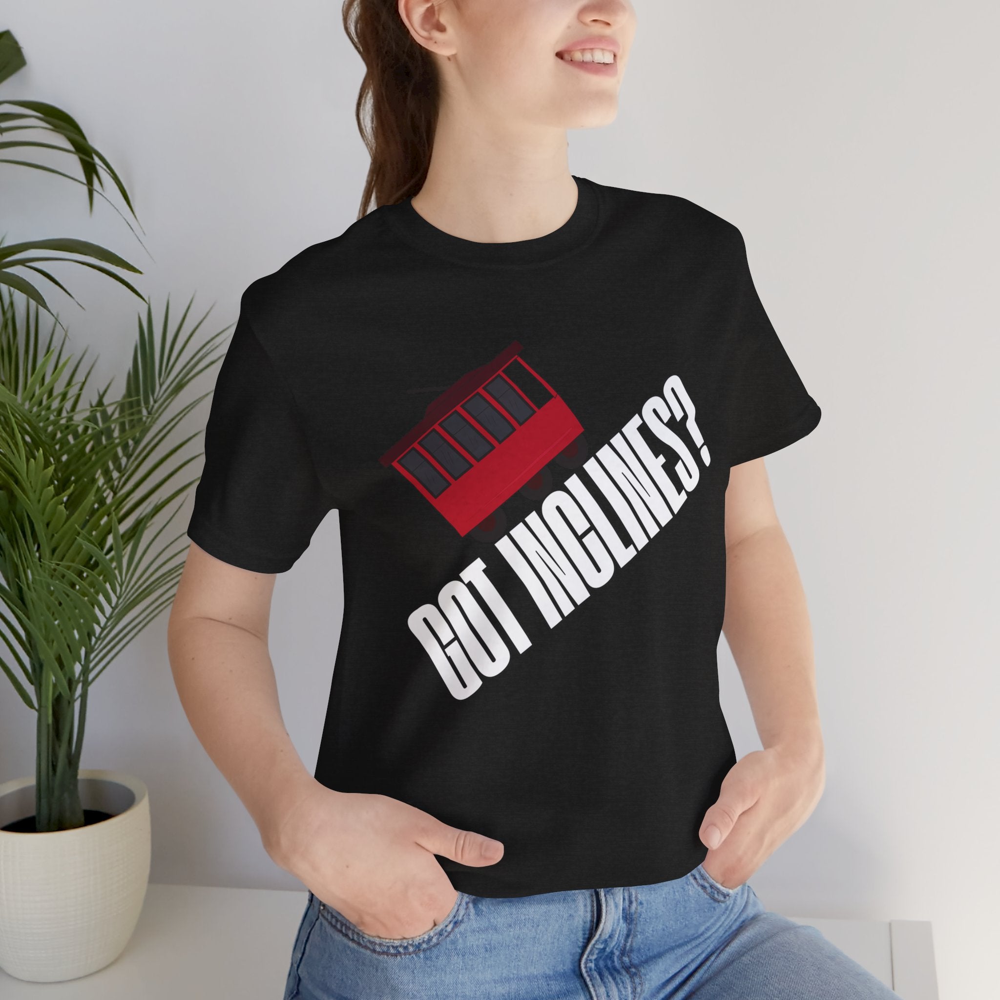 Cable Car 'Got Inclines?' Graphic Tee — Pittsburgh Steel Streetcar Shirt