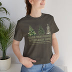 Tree Tops Glisten & Children Listen Holiday Graphic T-Shirt