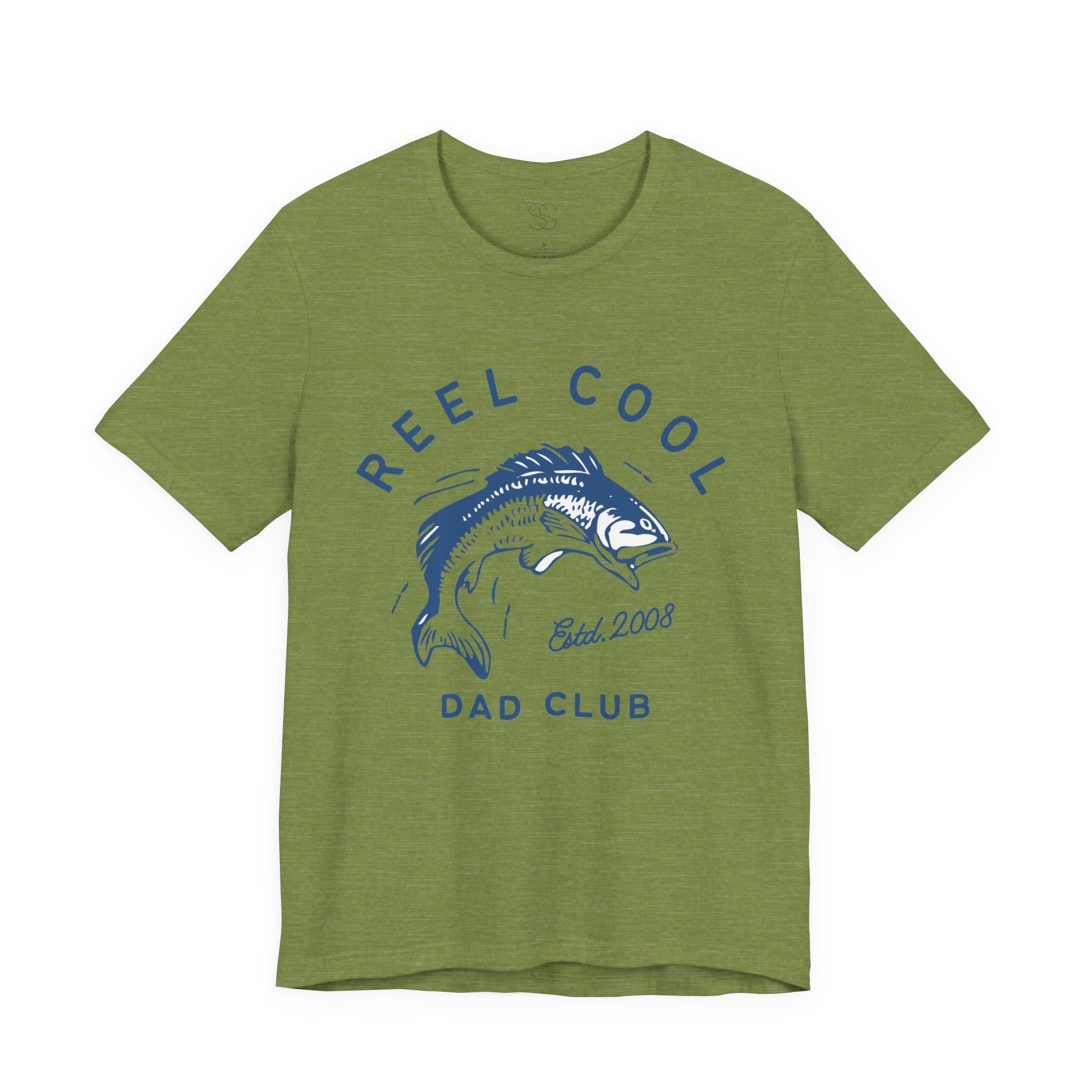 Reel Cool Dad Club Fishing T-Shirt — Established 2008 Graphic Tee