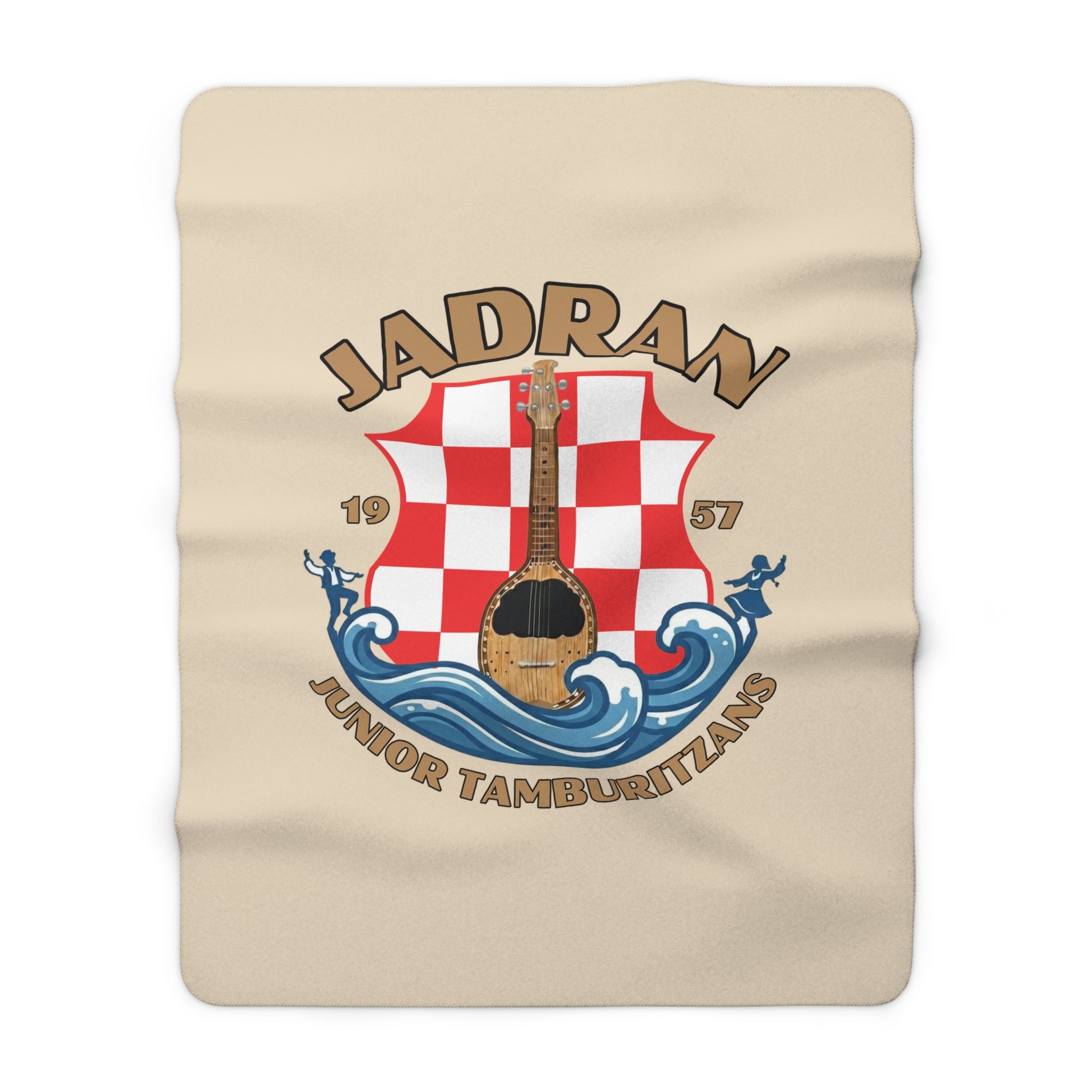 Jadran Junior Tamburitzans Sherpa Fleece Blanket