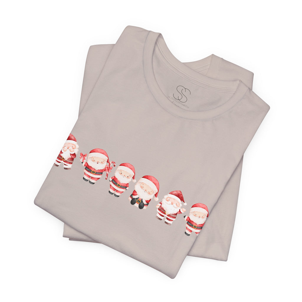 Santa Santa Santa! Unisex Jersey Short Sleeve Tee