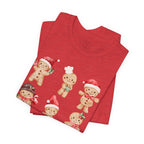 Christmas Gingerbread Characters Tee – Cute Holiday Cookie Shirt