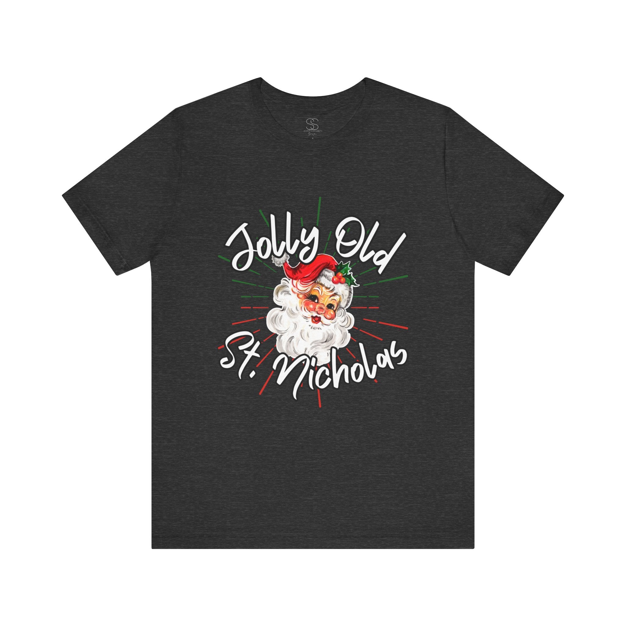 Santa Claus Unisex Tee - Jolly Old St Nicholas