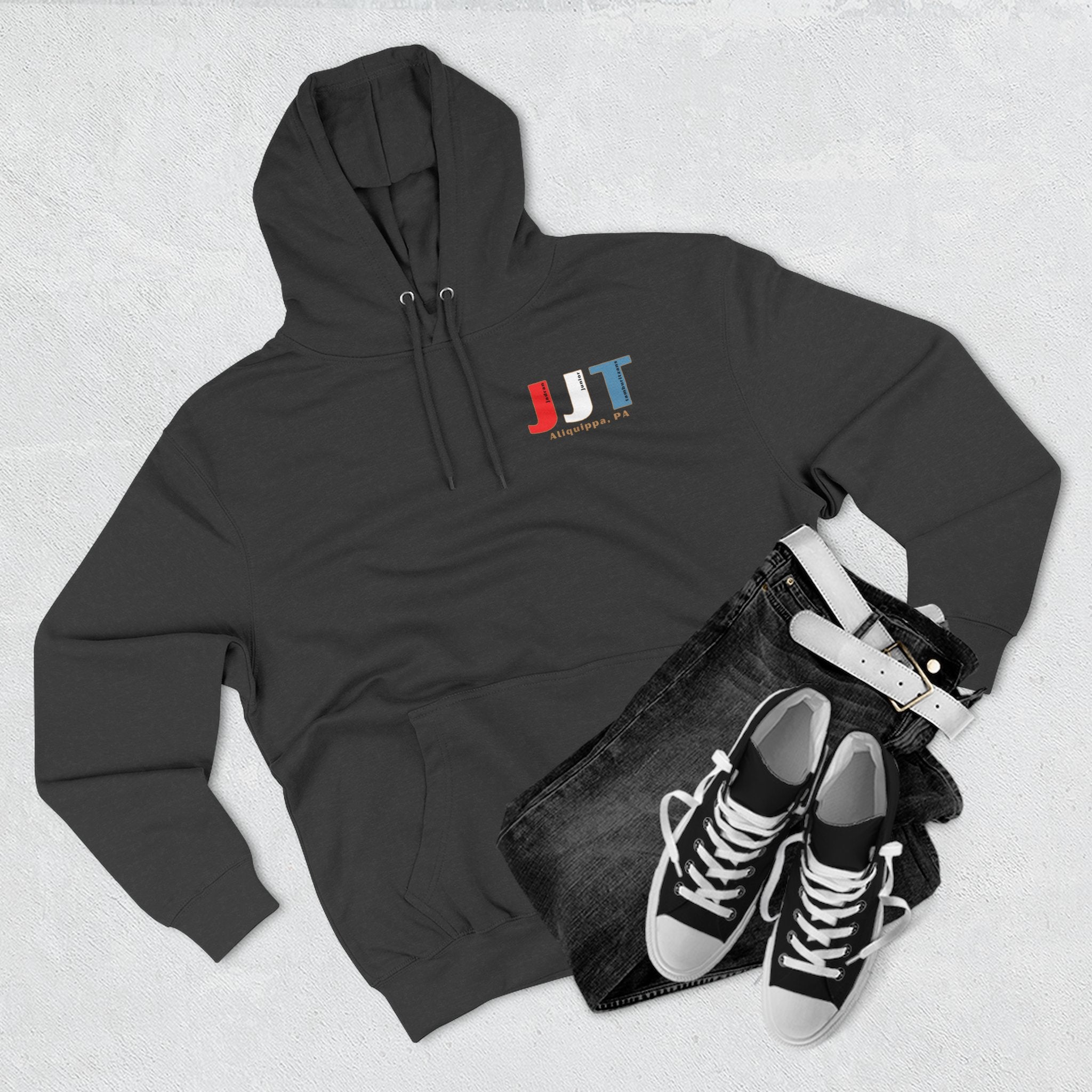 Jadran Junior Tamburitzans Adult Sweatshirt Hoodie - Serbian Logo